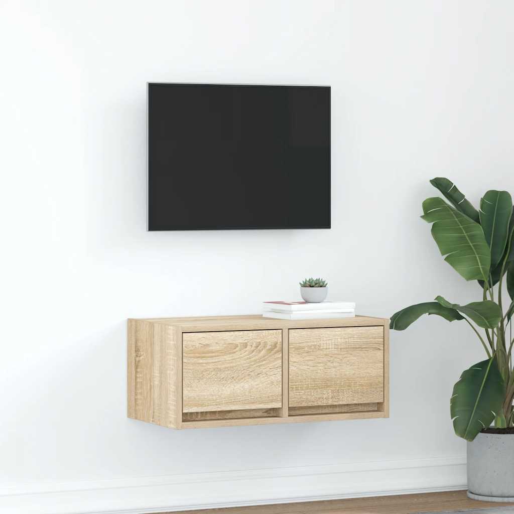 TV ormarić od iverice boja hrasta sonome 60x31x25,5 cm