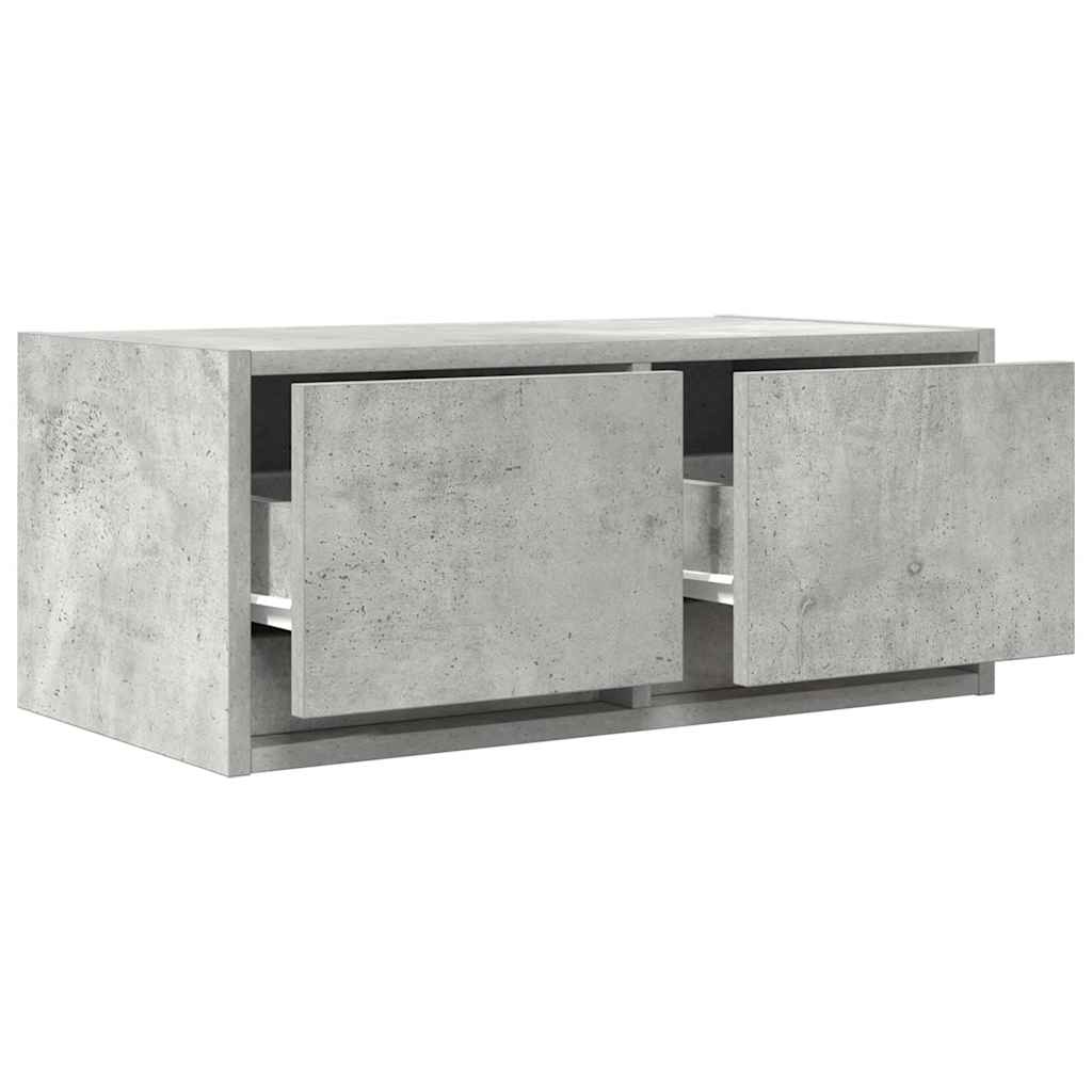 TV ormarić boja betona 760x31x25,5 cm od konstruiranog drva