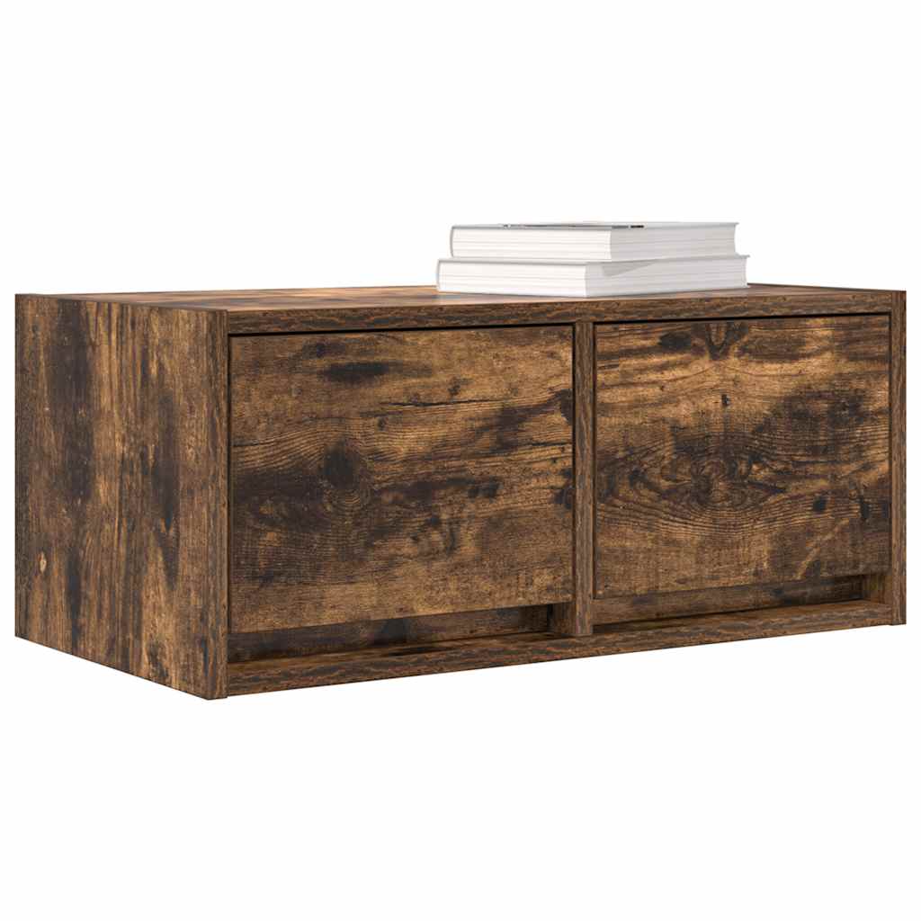 TV ormarić boja dimljenog hrasta 60x31x25,5cm konstruirano drvo
