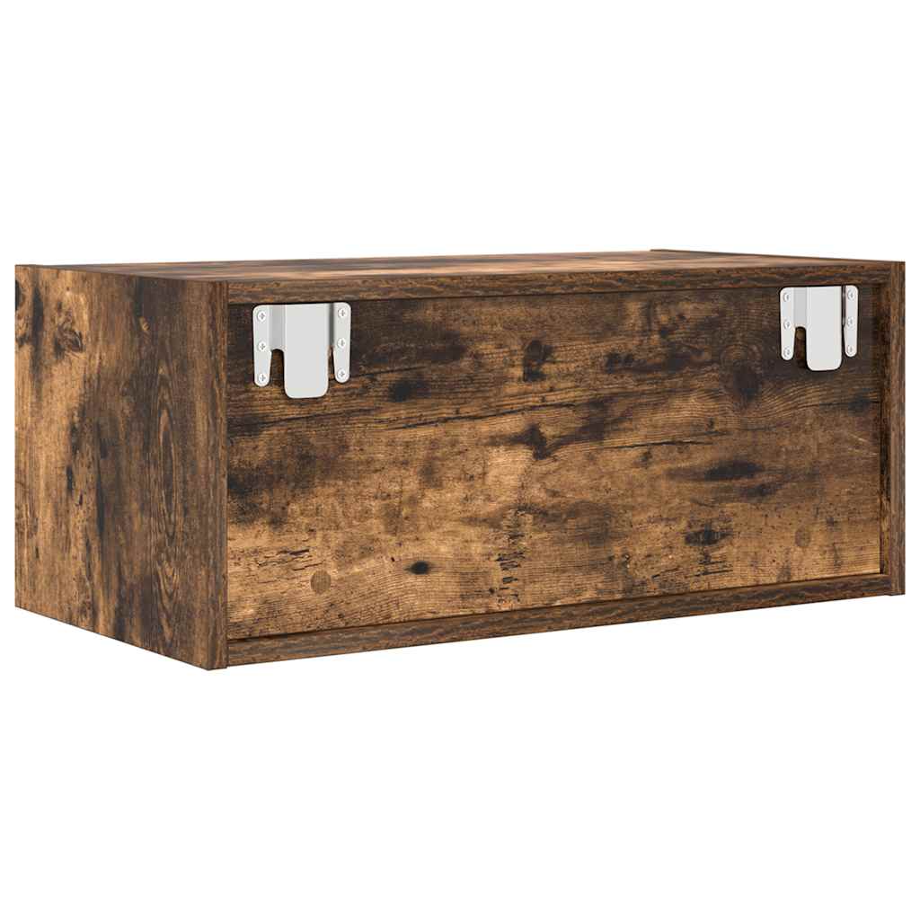 TV ormarić boja dimljenog hrasta 60x31x25,5cm konstruirano drvo
