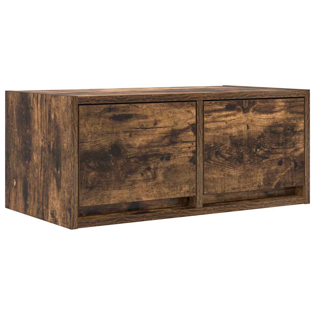 TV ormarići 2 kom boja dimljenog hrasta 60x31x25,5 cm drveni