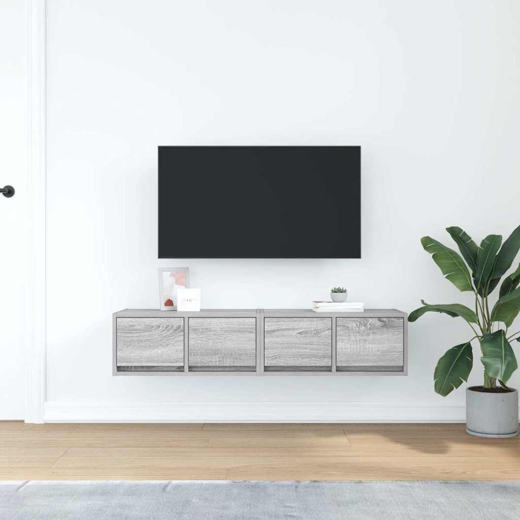 TV ormarići 2 kom hrast sonoma 60x31x25,5 cm konstruirano drvo