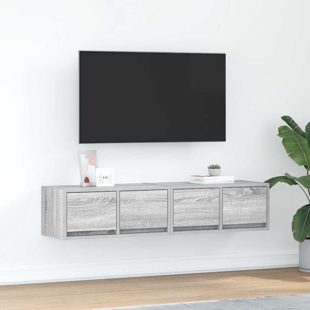 TV ormarići 2 kom hrast sonoma 60x31x25,5 cm konstruirano drvo
