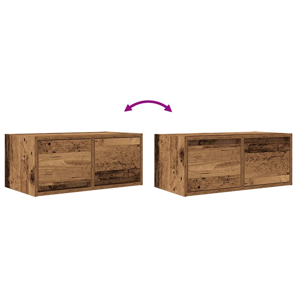 TV ormarići 2 kom staro drvo 60x31x25,5 cm konstruirano drvo