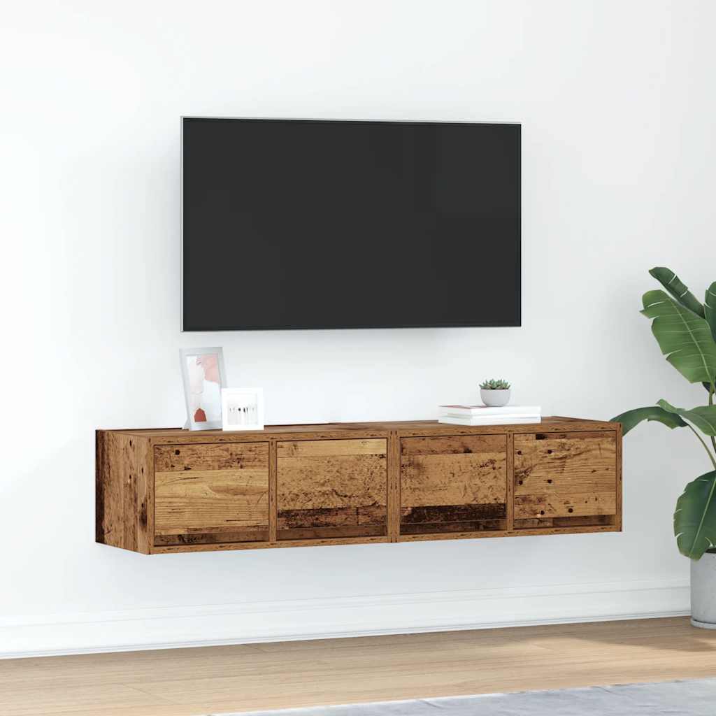 TV ormarići 2 kom staro drvo 60x31x25,5 cm konstruirano drvo