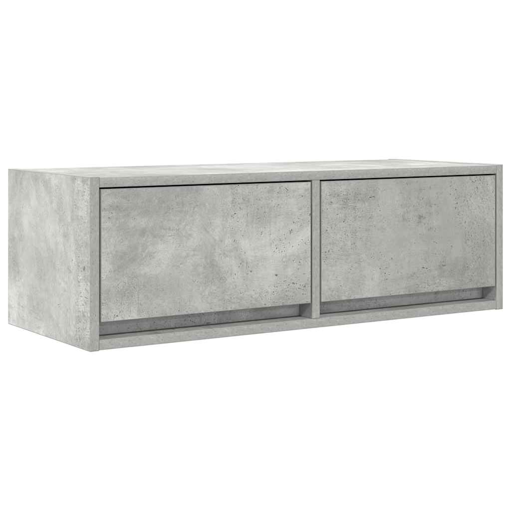 TV ormarić boja betona 80x31x25,5 cm od konstruiranog drva