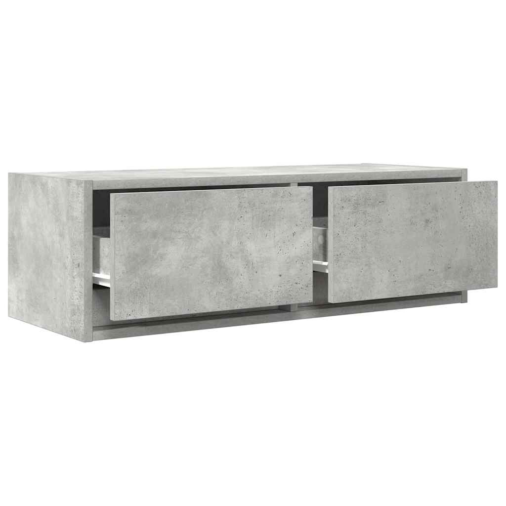 TV ormarić boja betona 80x31x25,5 cm od konstruiranog drva