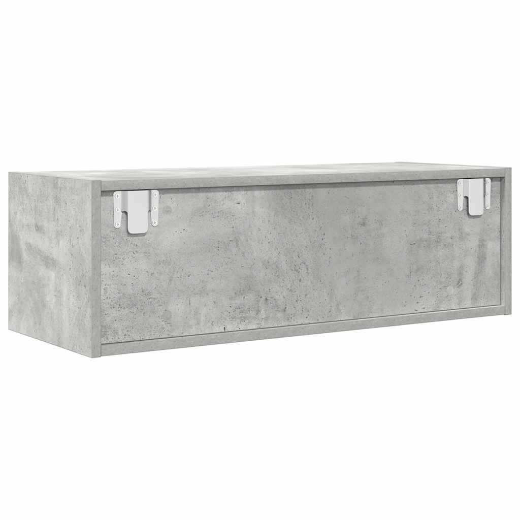 TV ormarić boja betona 80x31x25,5 cm od konstruiranog drva