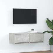 TV ormarić boja betona 80x31x25,5 cm od konstruiranog drva