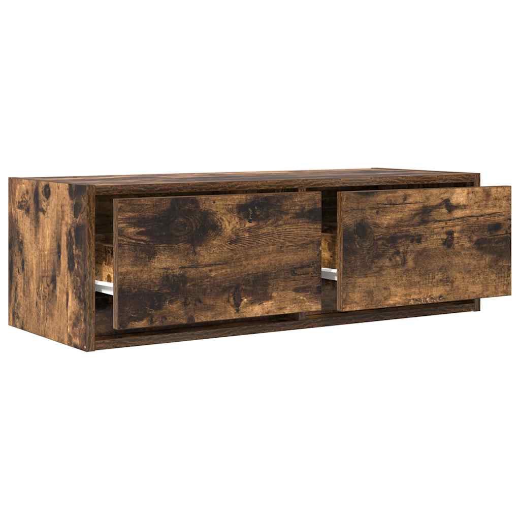 TV ormarići 2 kom boja dimljenog hrasta 80x31x25,5 cm drveni