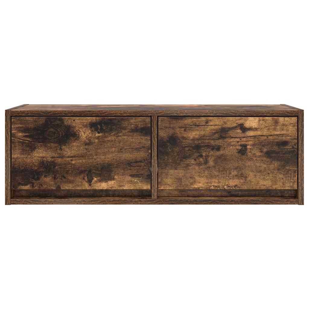 TV ormarići 2 kom boja dimljenog hrasta 80x31x25,5 cm drveni