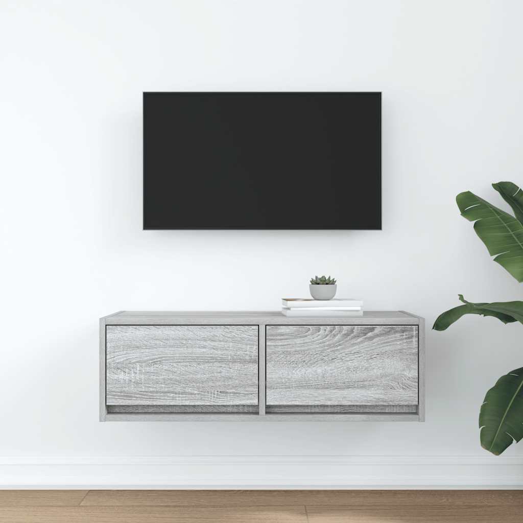 TV ormarić boja hrasta sonome 80x31x25,5 cm konstruirano drvo