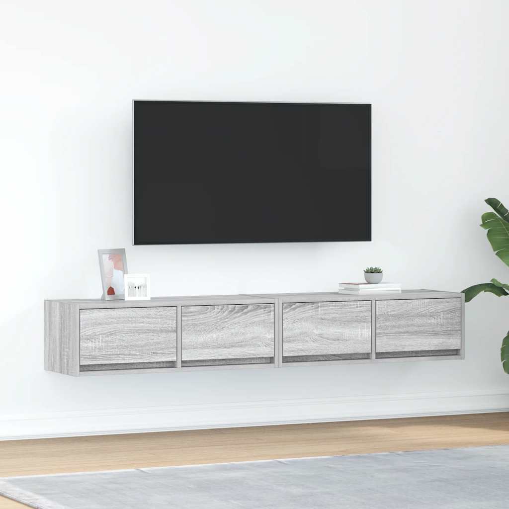 TV ormarići 2 kom hrast sonoma 80x31x25,5 cm konstruirano drvo
