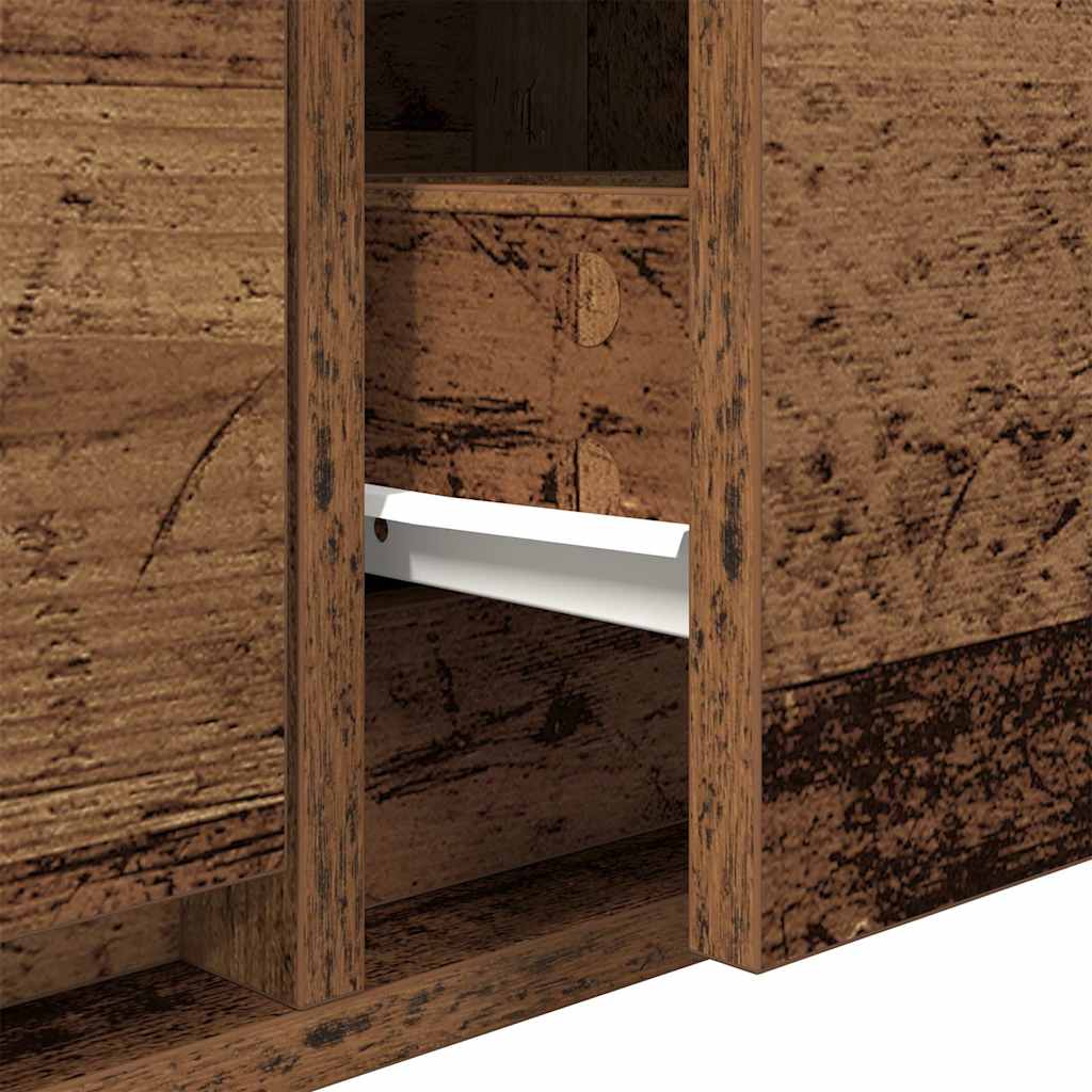 TV ormarić staro drvo 80x31x25,5 cm konstruirano drvo