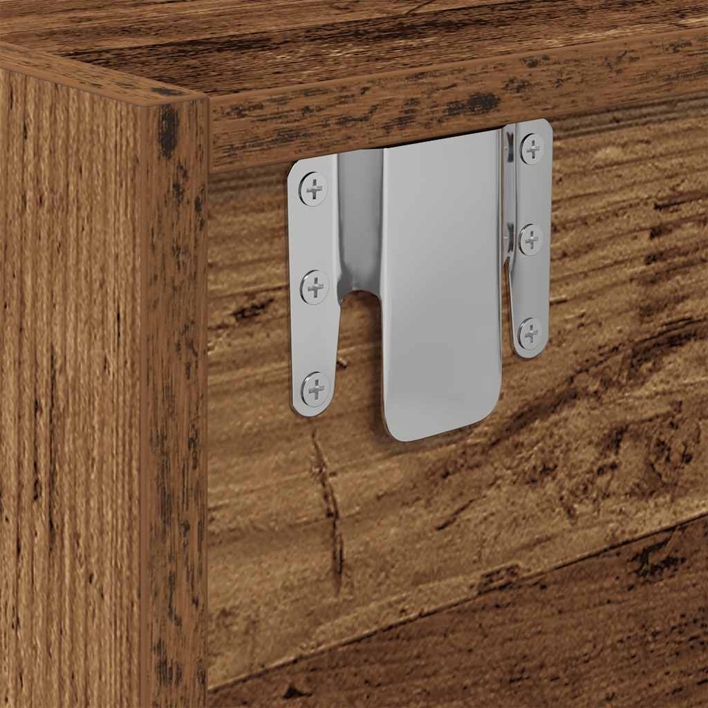 TV ormarić staro drvo 80x31x25,5 cm konstruirano drvo