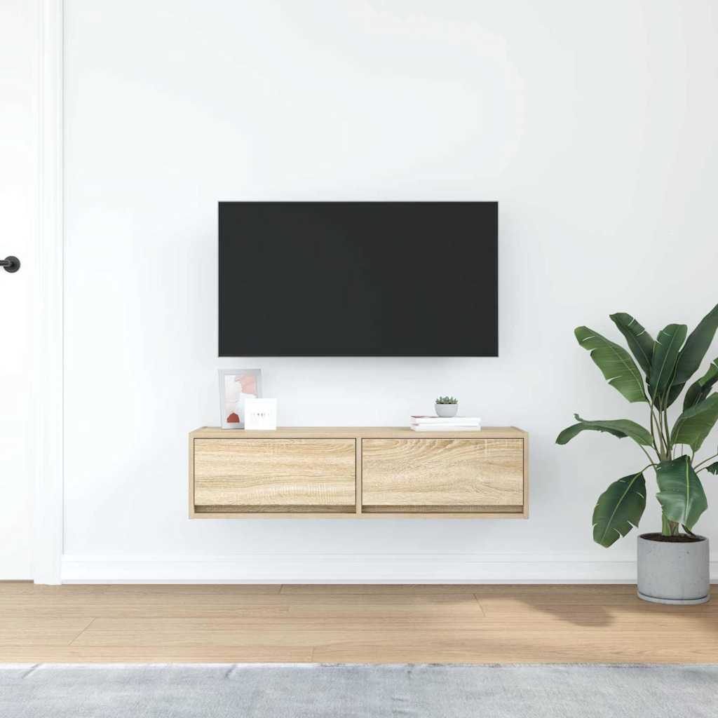 TV ormar sonoma hrast 100 x 31 x 25,5 cm Konstruirano drvo