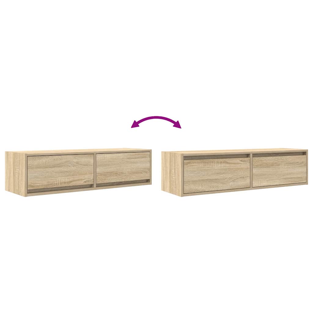 TV ormar sonoma hrast 100 x 31 x 25,5 cm Konstruirano drvo