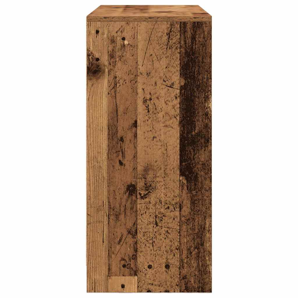 Komoda s ladicama staro drvo 80x34x76 cm konstruirano drvo