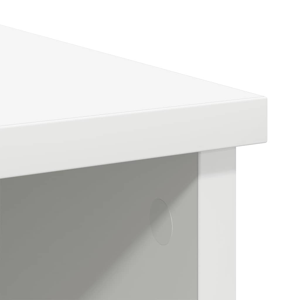 Komoda s ladicama bijela 101x35x76 cm konstruirano drvo