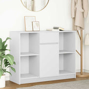 Komoda s ladicama bijela 101x35x76 cm konstruirano drvo