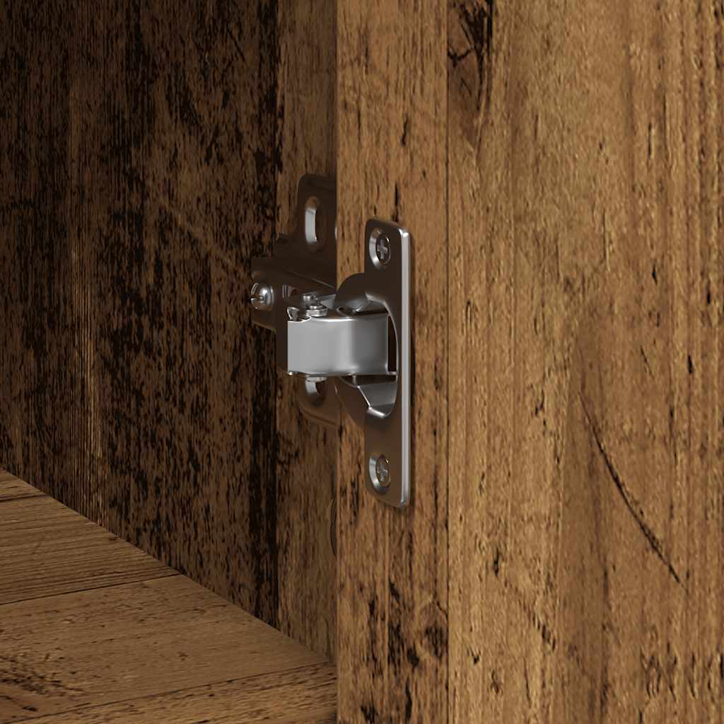 Komoda s ladicama staro drvo 101x35x76 cm konstruirano drvo