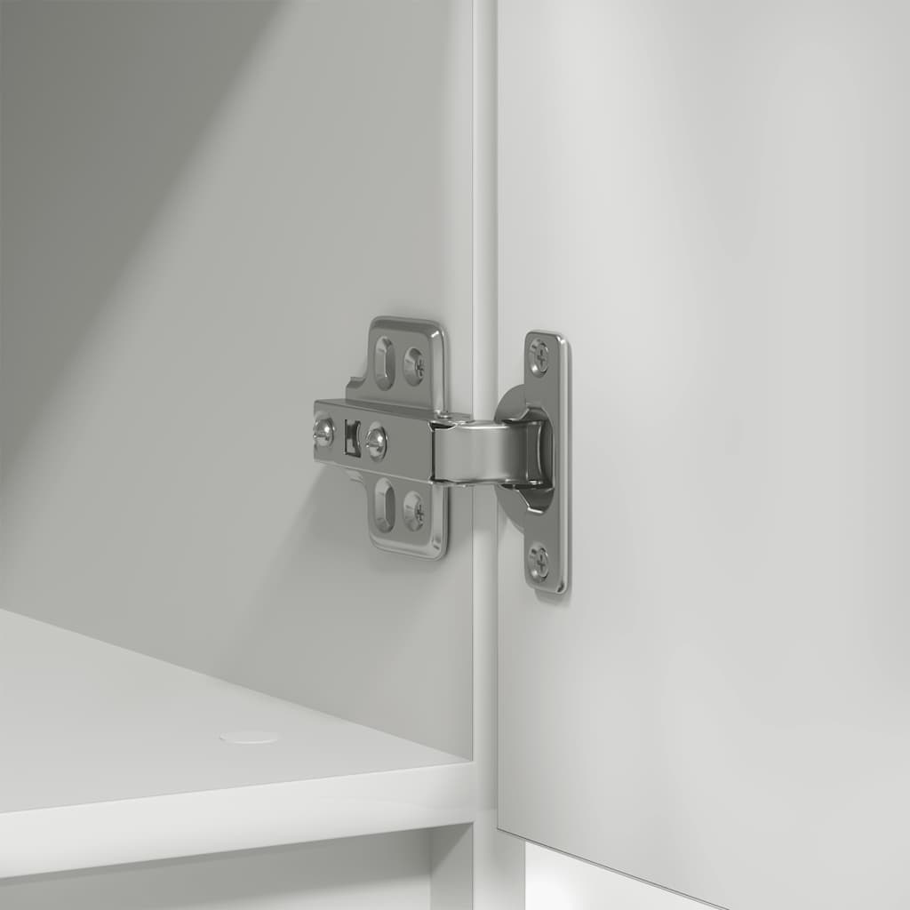 Komoda s ladicama bijela 71x35x84 cm konstruirano drvo