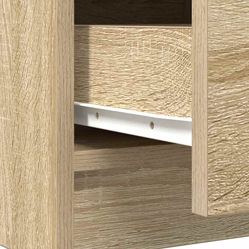 Komoda s ladicama sonoma hrast 71x35x84 cm izrađeno drvo