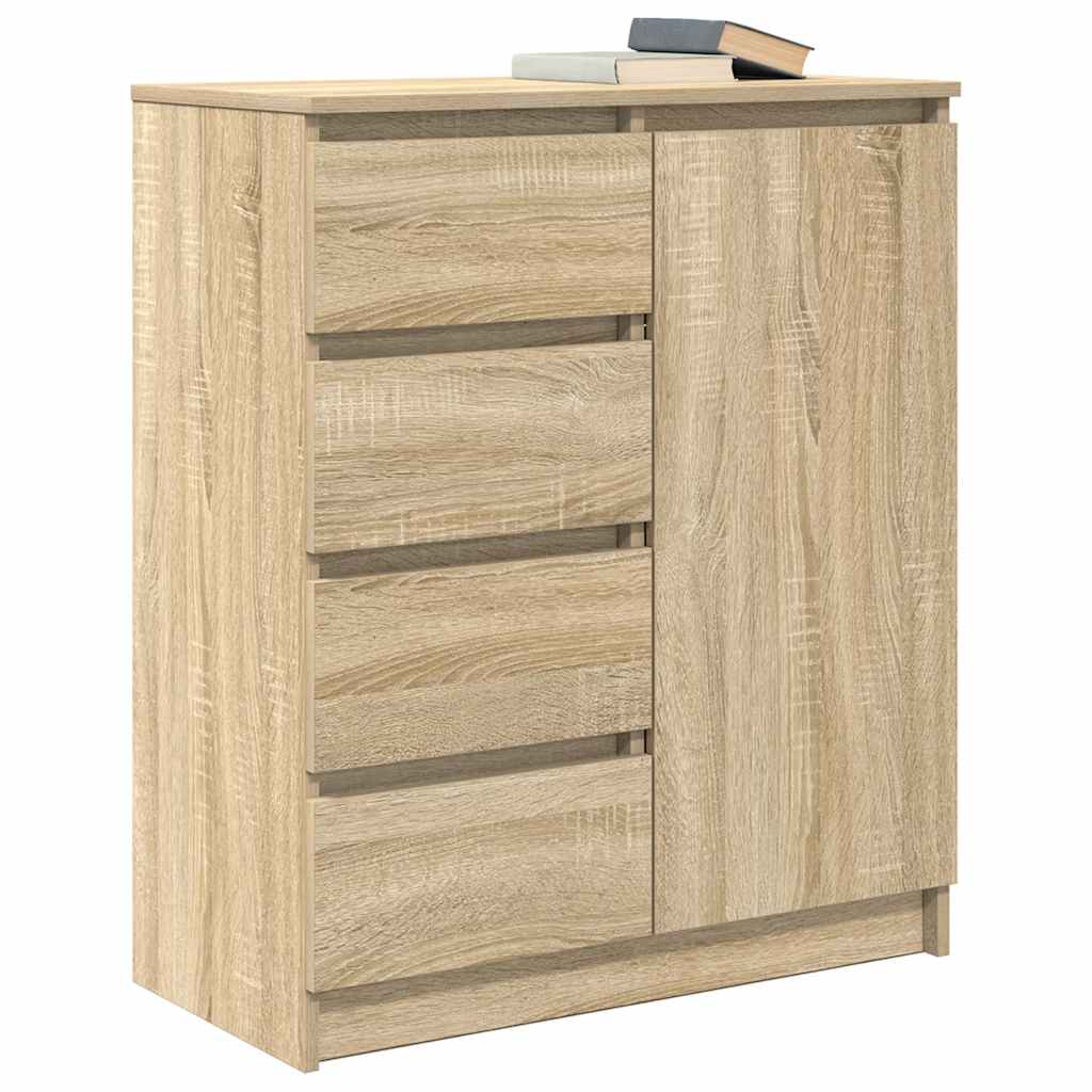 Komoda s ladicama sonoma hrast 71x35x84 cm izrađeno drvo