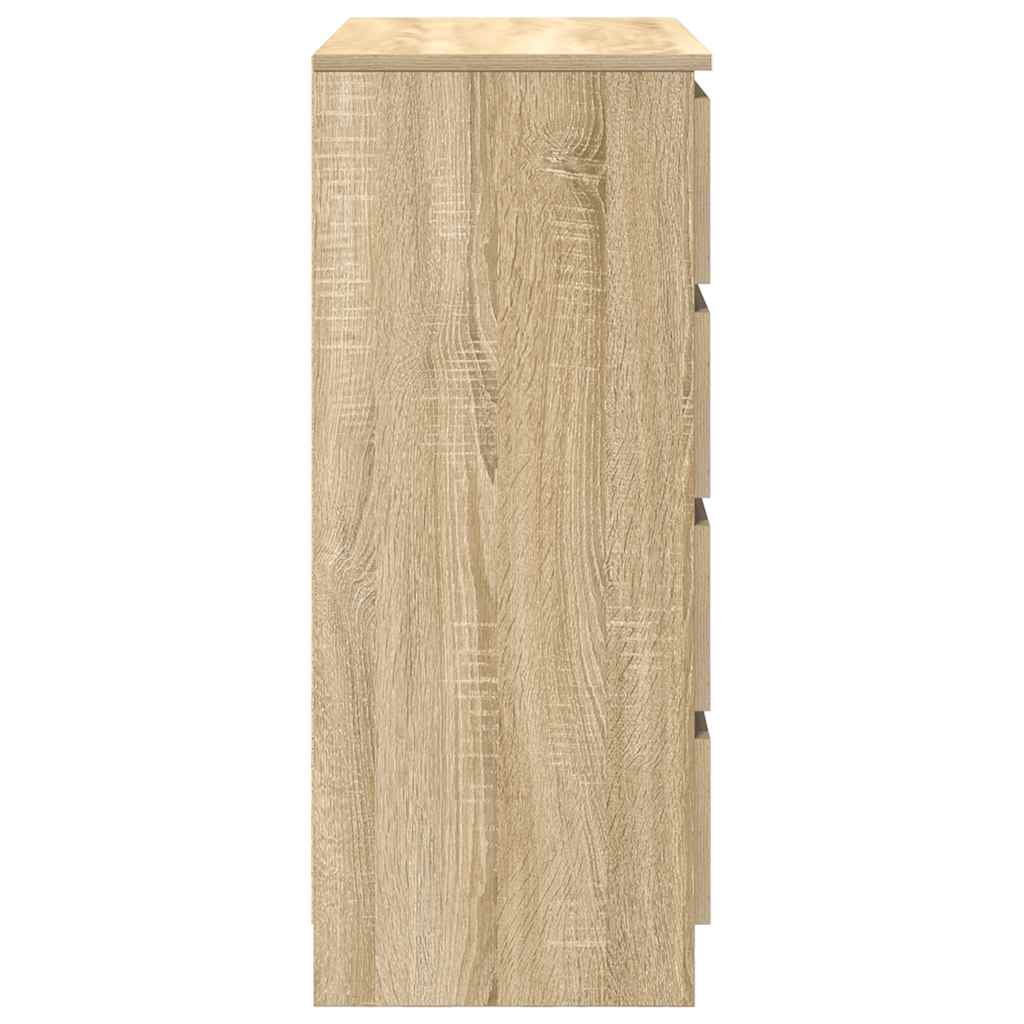 Komoda s ladicama sonoma hrast 71x35x84 cm izrađeno drvo