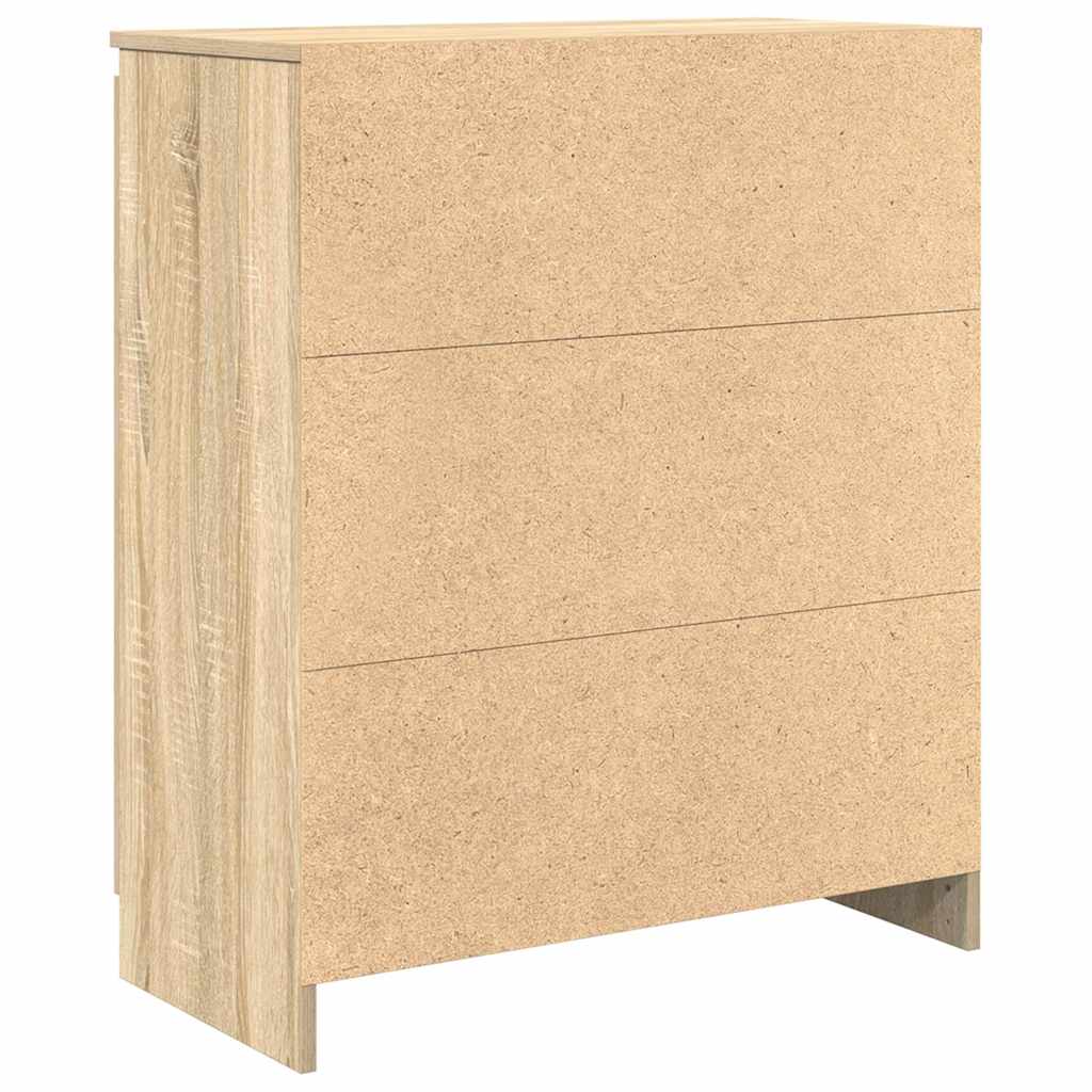 Komoda s ladicama sonoma hrast 71x35x84 cm izrađeno drvo