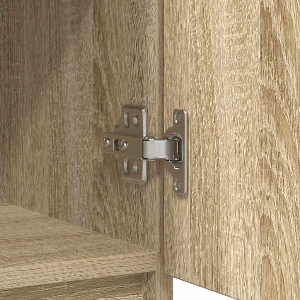 Komoda s ladicama sonoma hrast 71x35x84 cm izrađeno drvo