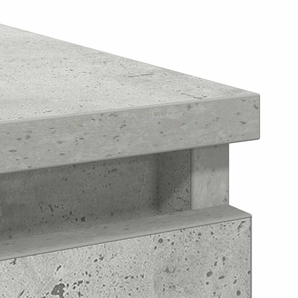 Komoda s ladicama beton siva 71x35x84 cm konstruirano drvo