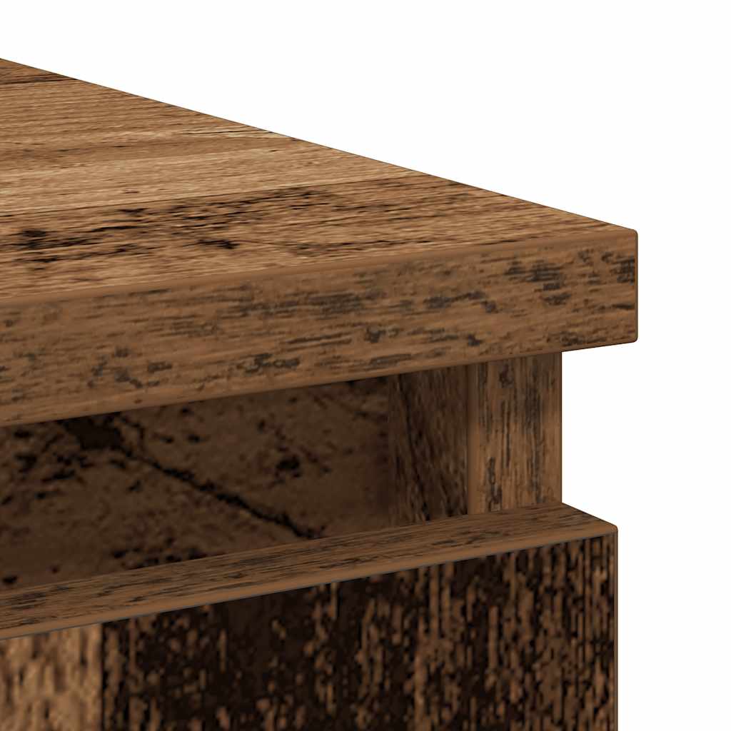 Komoda s ladicama staro drvo 71x35x84 cm konstruirano drvo