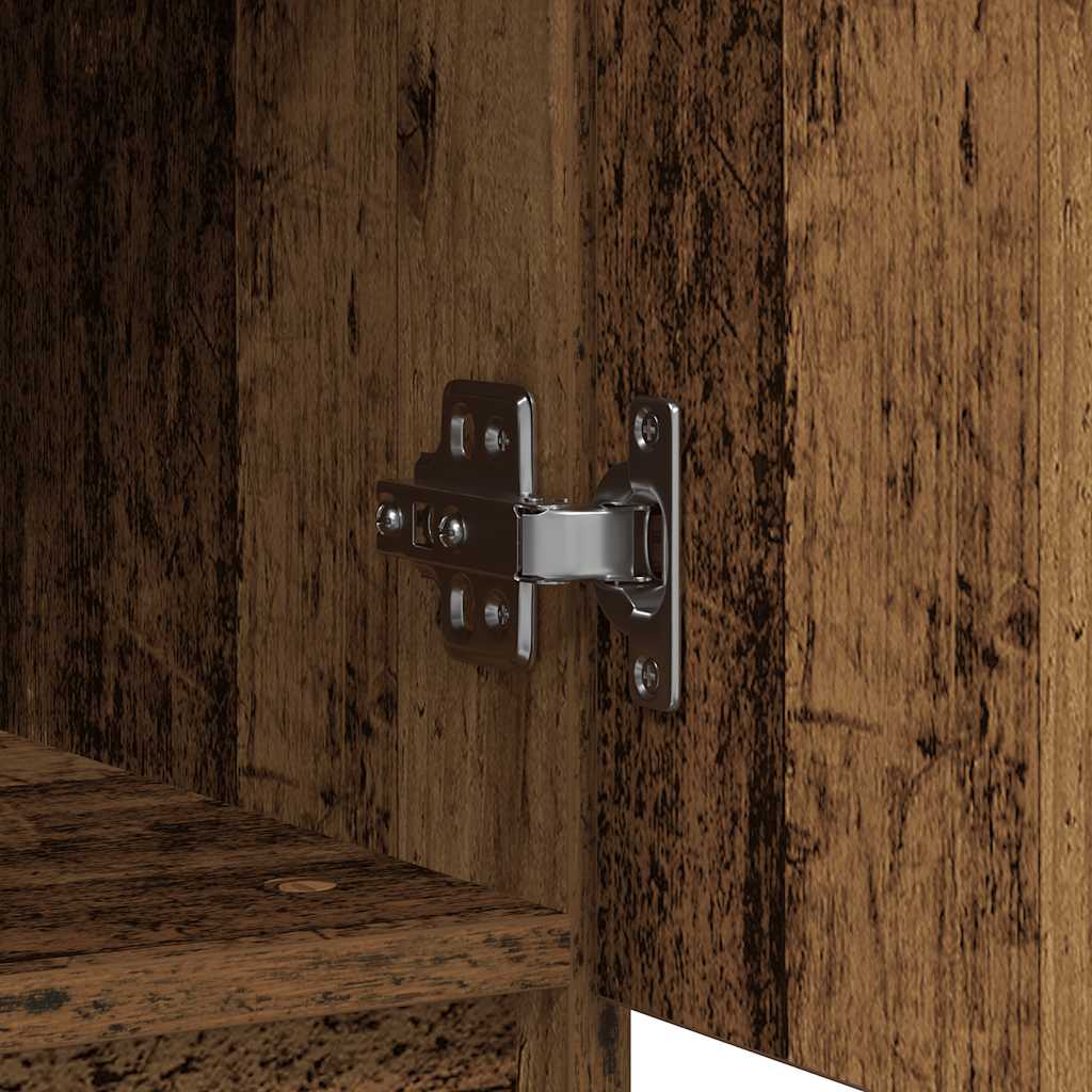 Komoda s ladicama staro drvo 71x35x84 cm konstruirano drvo