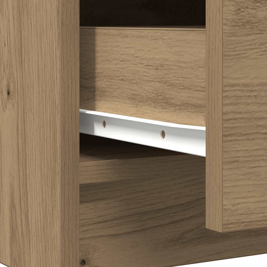 Komoda s ladicama Artisan hrast 71x35x84 cm izrađeno drvo