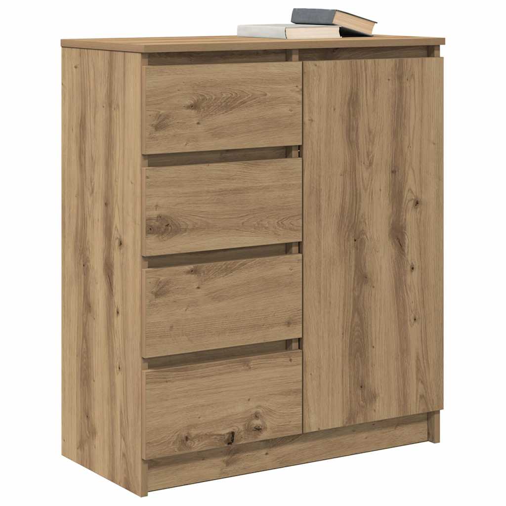 Komoda s ladicama Artisan hrast 71x35x84 cm izrađeno drvo
