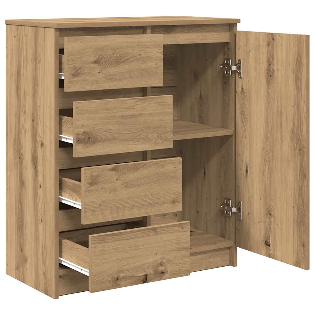 Komoda s ladicama Artisan hrast 71x35x84 cm izrađeno drvo