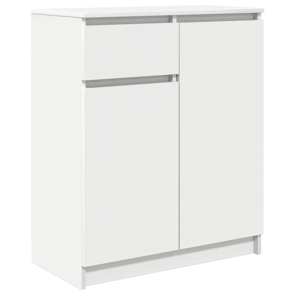 Komoda s ladicama bijela 71x35x84 cm konstruirano drvo