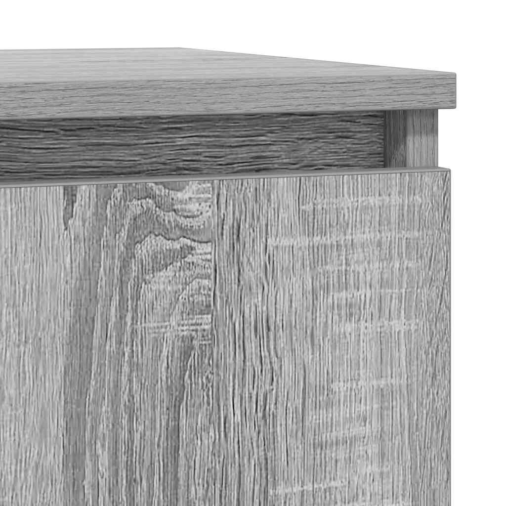 Komoda s ladicom siva sonoma 71x35x84 cm konstruirano drvo