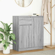 Komoda s ladicom siva sonoma 71x35x84 cm konstruirano drvo