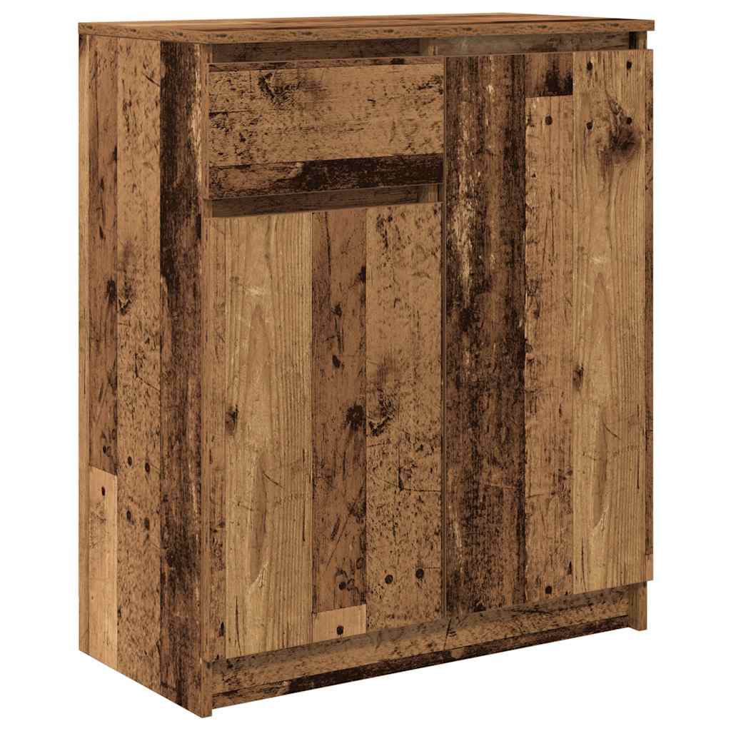 Komoda s ladicama staro drvo 71x35x84 cm konstruirano drvo