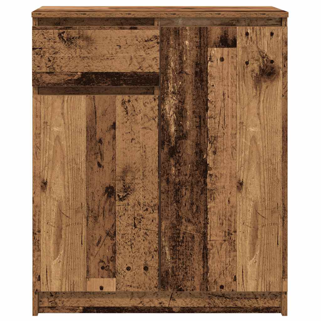 Komoda s ladicama staro drvo 71x35x84 cm konstruirano drvo
