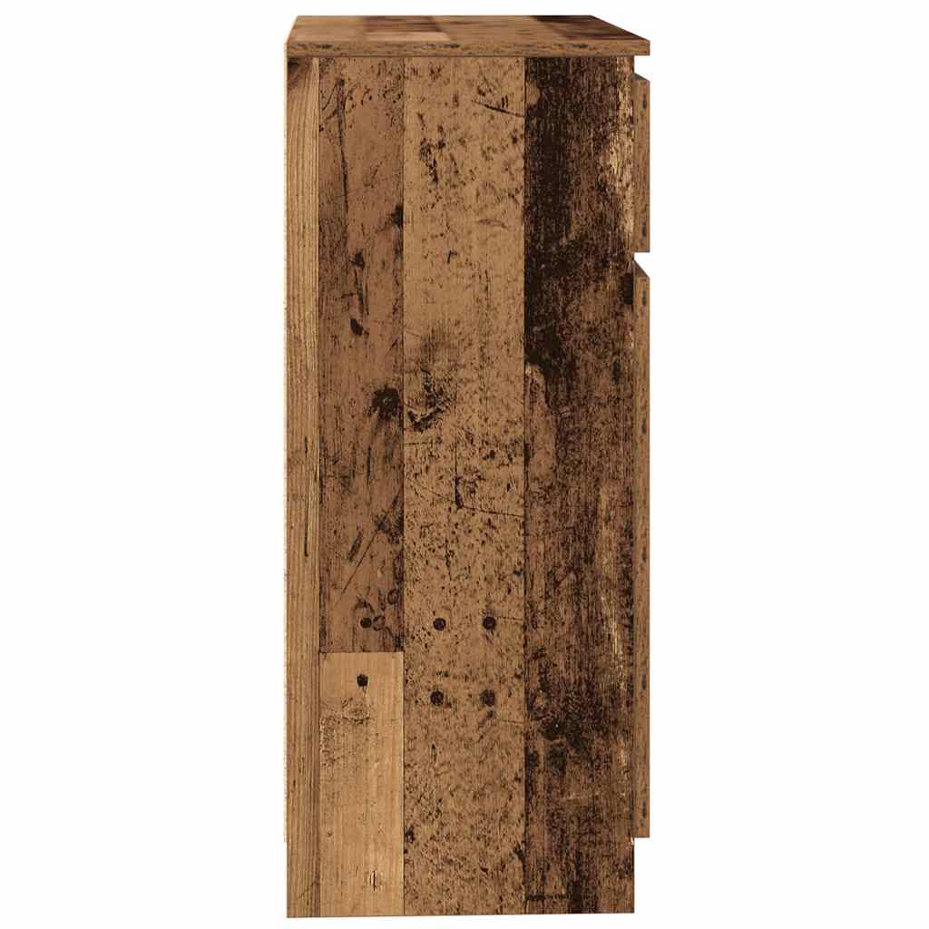 Komoda s ladicama staro drvo 71x35x84 cm konstruirano drvo