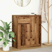 Komoda s ladicama staro drvo 71x35x84 cm konstruirano drvo