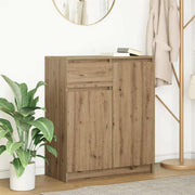 Komoda s ladicama artisan hrast 71x35x84 cm konstruirano drvo