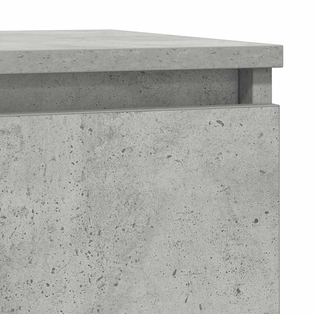 Komoda s ladicama beton siva 71x35x65 cm konstruirano drvo