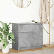 Komoda s ladicama beton siva 71x35x65 cm konstruirano drvo