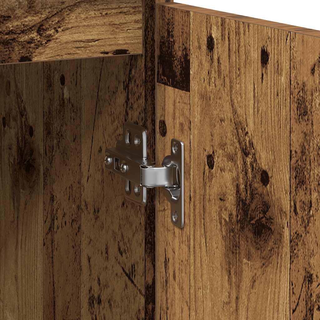 Komoda s ladicama staro drvo 71x35x65 cm konstruirano drvo