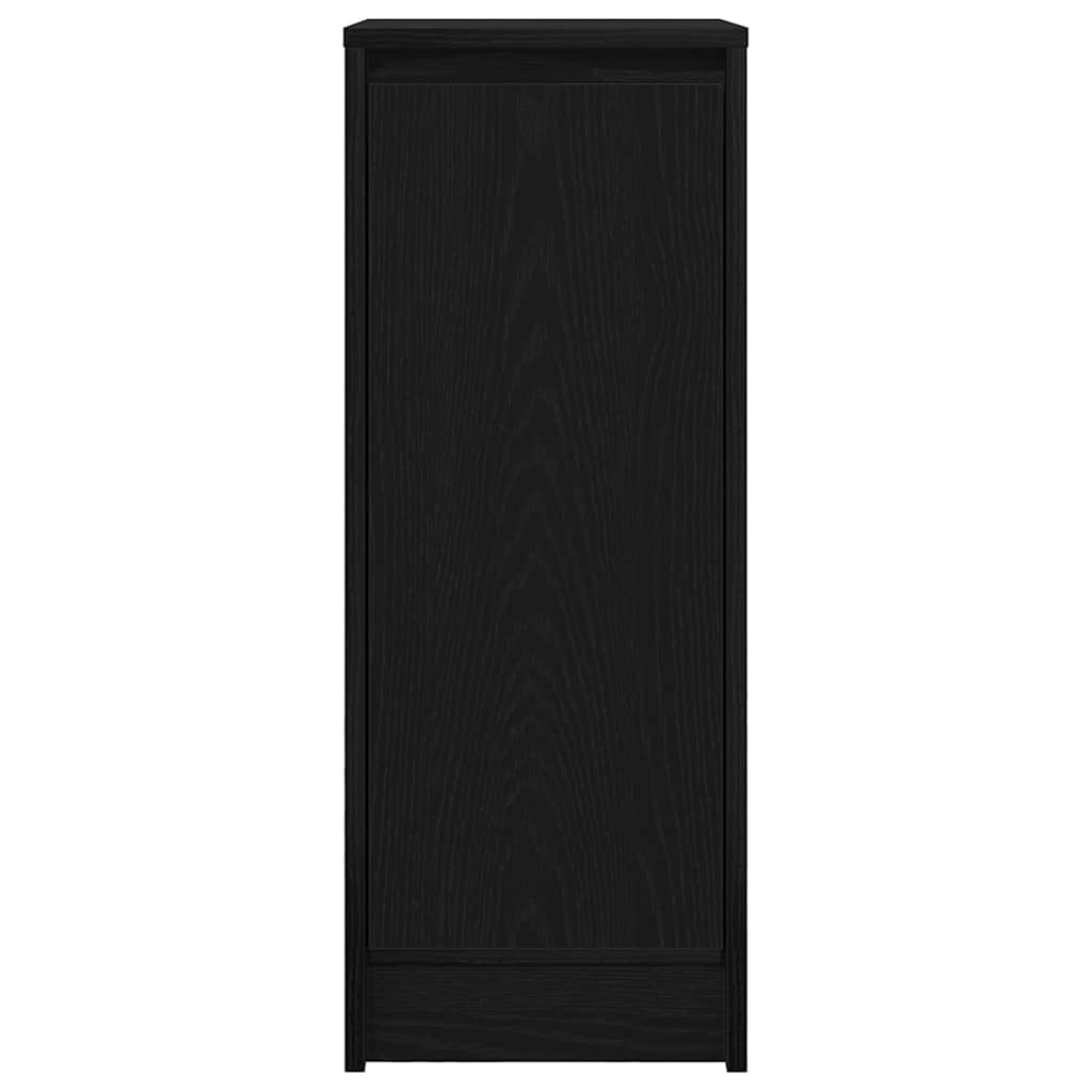 Komoda crni hrast 29,5x34x76 cm konstruirano drvo