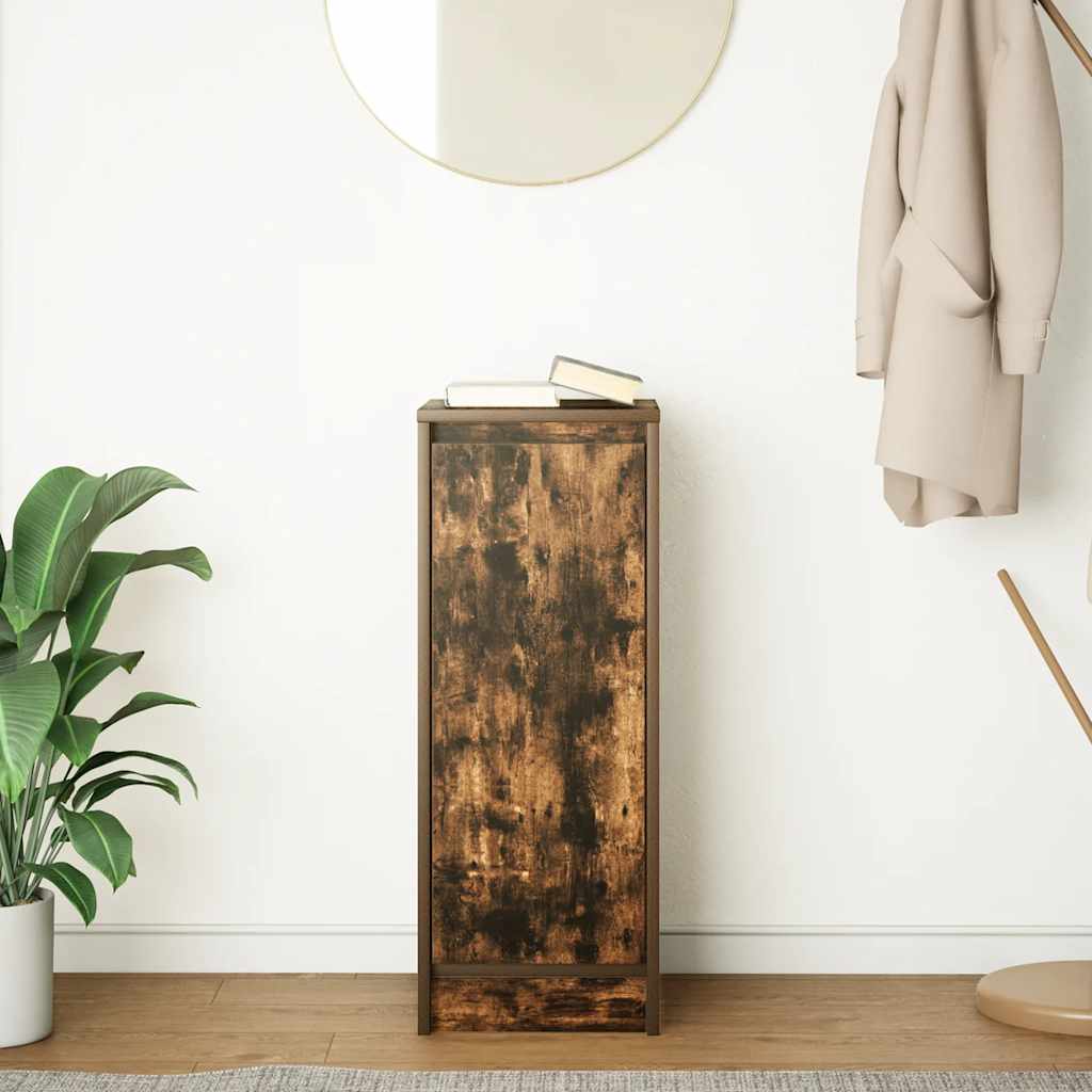 Komoda boja dimljenog hrasta 29,5x34x76 cm konstruirano drvo